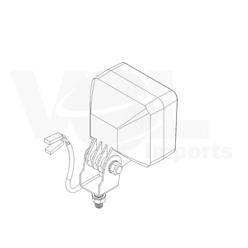 Imagem 9 do produto FAROL QUADRADO 24V COM FIO - VOLVO CE