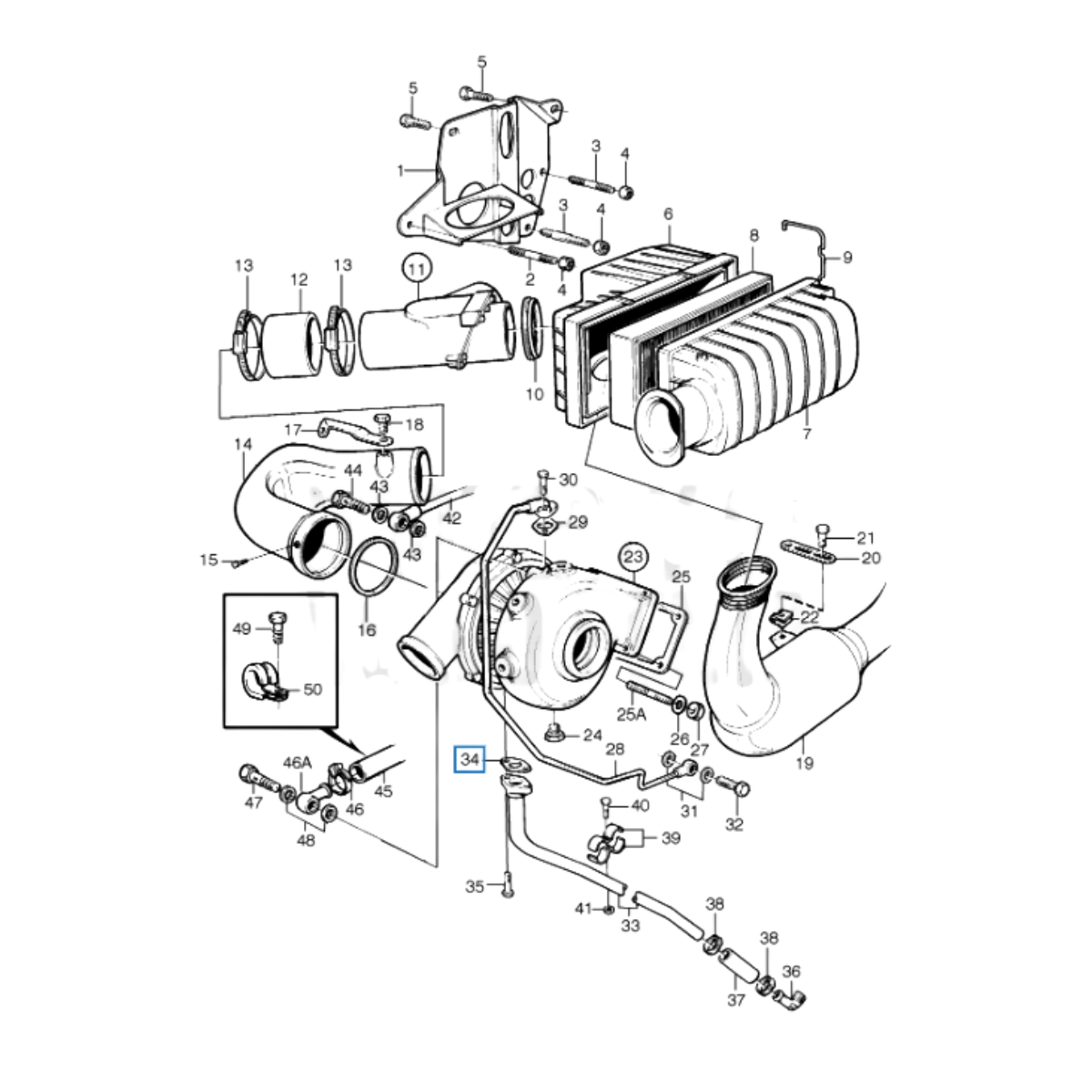 Imagem 3 do produto JUNTA DO RETORNO DO TURBO