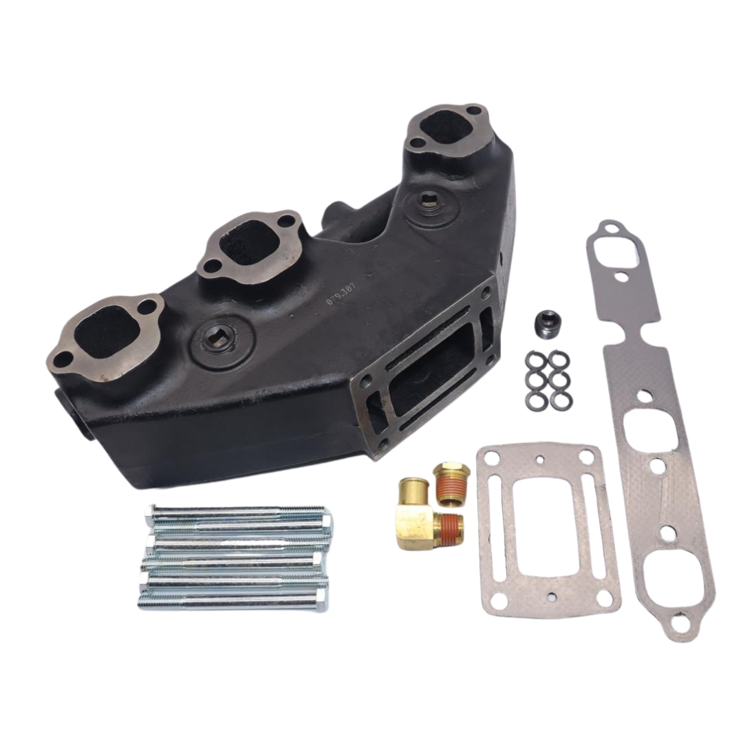 Imagem 2 do produto MUFLA DE ESCAPE VOLVO PENTA 4.3 GM V6 1991+