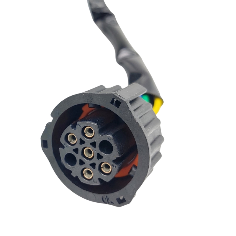 Imagem 2 do produto MOTOR DE LIMPADOR DE VIDROS PLUG REDONDO VOLVO CE LINHA AMARELA