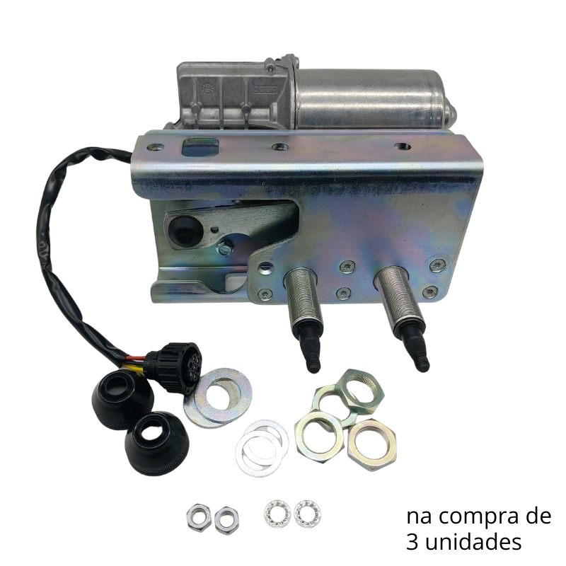 Imagem do produto MOTOR DE LIMPADOR DE VIDROS PLUG RENDONDO VOLVO CE LINHA AMARELA